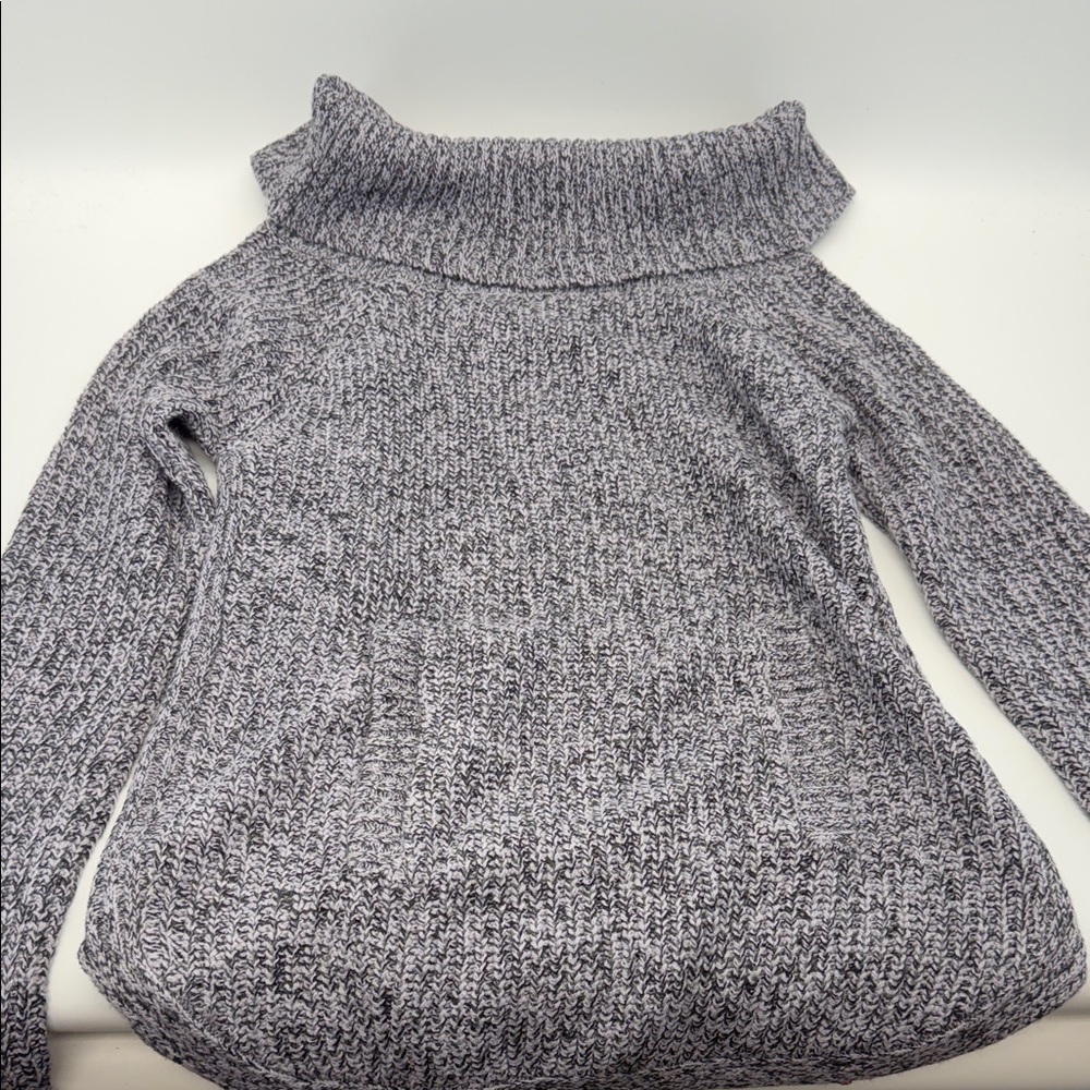 Elegant‎ Heathered Turtleneck Sweater